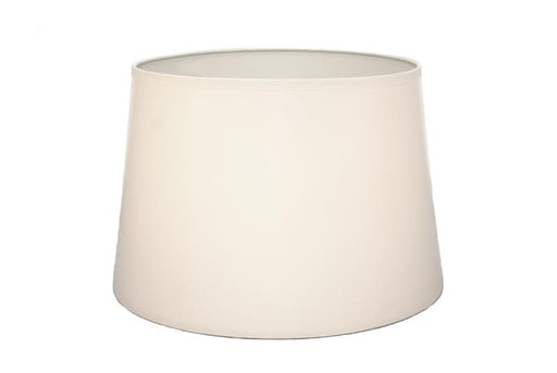 Simple white paper shade for Aladdin style non electric shelf and table lamps