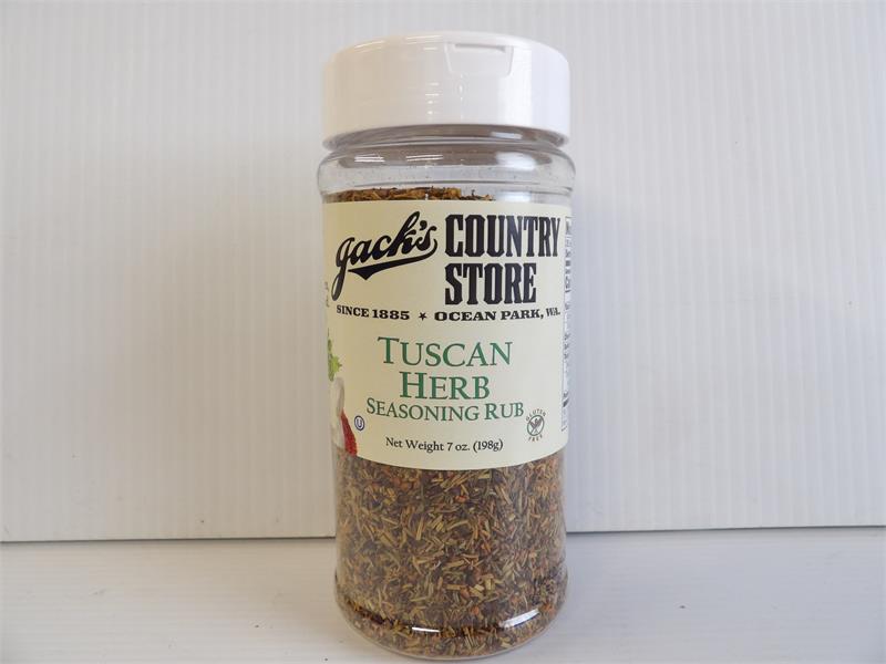 Jacks Tuscan Herb Seasoning Rub 7 oz.