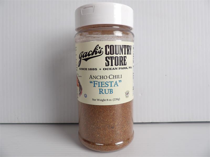 Jacks Ancho Chili Fiesta Rub 8 oz.