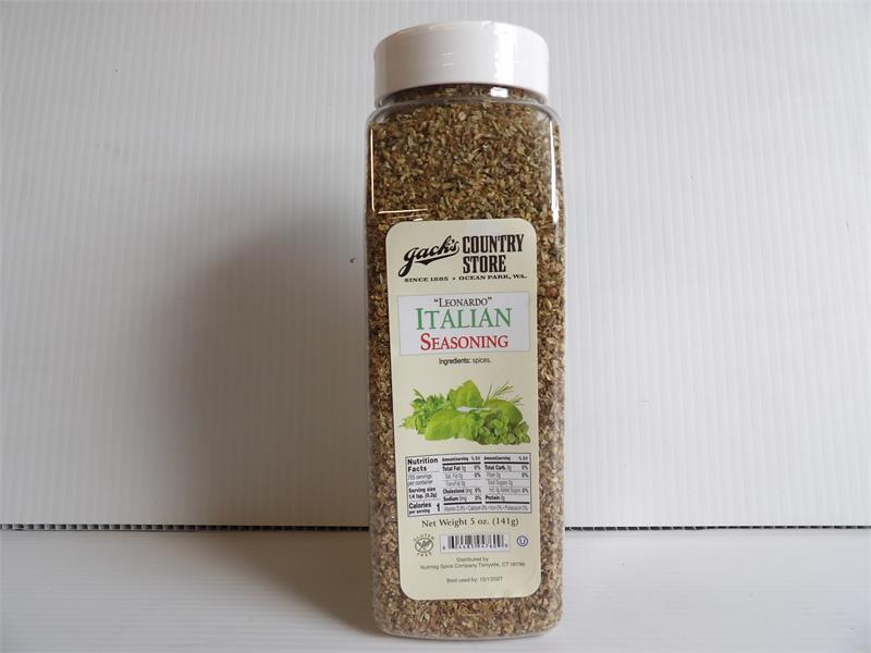 Jacks Leonardo Italian Seasoning 5 oz.