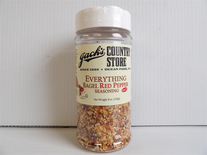 Jacks Everything Bagel Red Pepper Seasoning 8 oz.