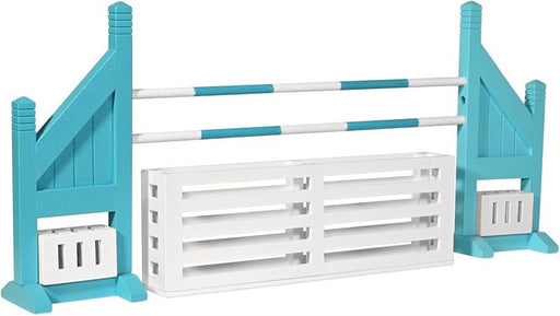 This charming wooden jump includes 2 standards, 3 brush boxes and 2 adjustable poles. Add flowers and greenery to make it your own!