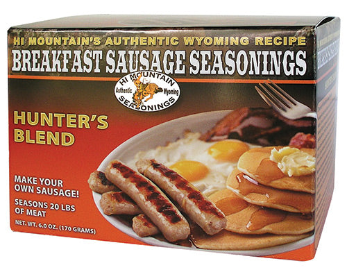 Nothing beats fresh, homemade breakfast sausage! It's fun and and easy to make. With our Sausage Seasonings you are in control. Make your sausage using 100% pork or mix pork with turkey or wild gamedeer, elk, buffalo, antelope. Make patties, links or lea