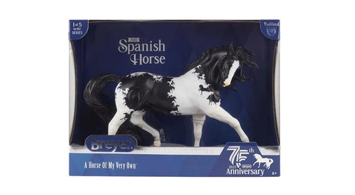 To commemorate Breyer's 75th anniversary, we're honoring our history by adding some special flair to iconic Traditional sculptures that are celebrating important birthdays of their own!