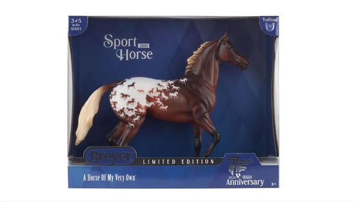 To commemorate Breyer's 75th anniversary, we're honoring our history by adding some special flair to iconic Traditional sculptures that are celebrating important birthdays of their own!