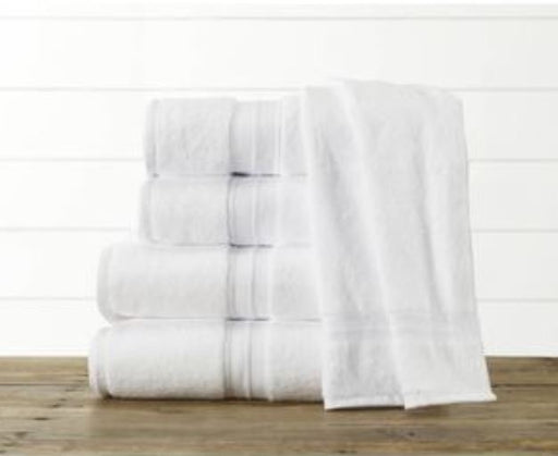 Sweet South line of bath linens from 1888 Mills are made from American Grown Cotton, which is also woven and sewn in the USA. High Quality construction. Dries fast, strongly woven, and very little shrinkage. This oversized, plain white cotton bath towel m