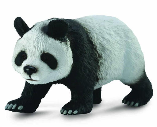 The realistic Giant Panda figurine from CollectA measures 3.9"L x 2"H. Ages 3+ | 1:18 Scale  CollectA Wild Life Series Figurines are adorable, authentic miniatures have been sculpted by experts to achieve the most realistic look possible, and are individu