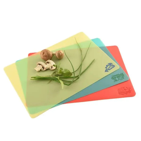 NorPro #39 Cut N' Slice Flexible Cutting Boards, Set of 3