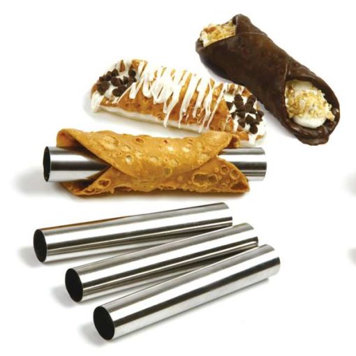 NorPro # 3660 4 Piece Stainless Steel Cannoli Forms