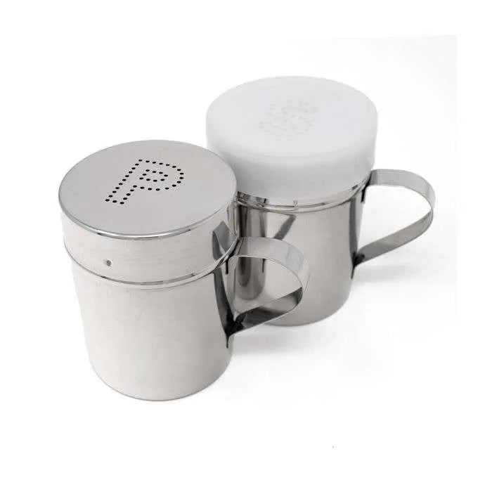 NorPro #763 Stainless Steel Salt and Pepper Shaker Set