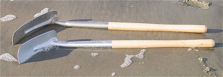 Clamming shovels--internet photo