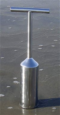 Stainless steel clam gun--internet photo