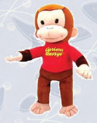 curious george 16 inch plush
