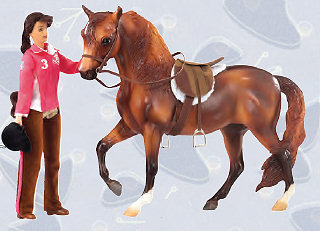 Breyer Horses Traditional Size Lets Go Riding English #1409 Breyer Horses Traditional Size Lets Go Riding English #1409