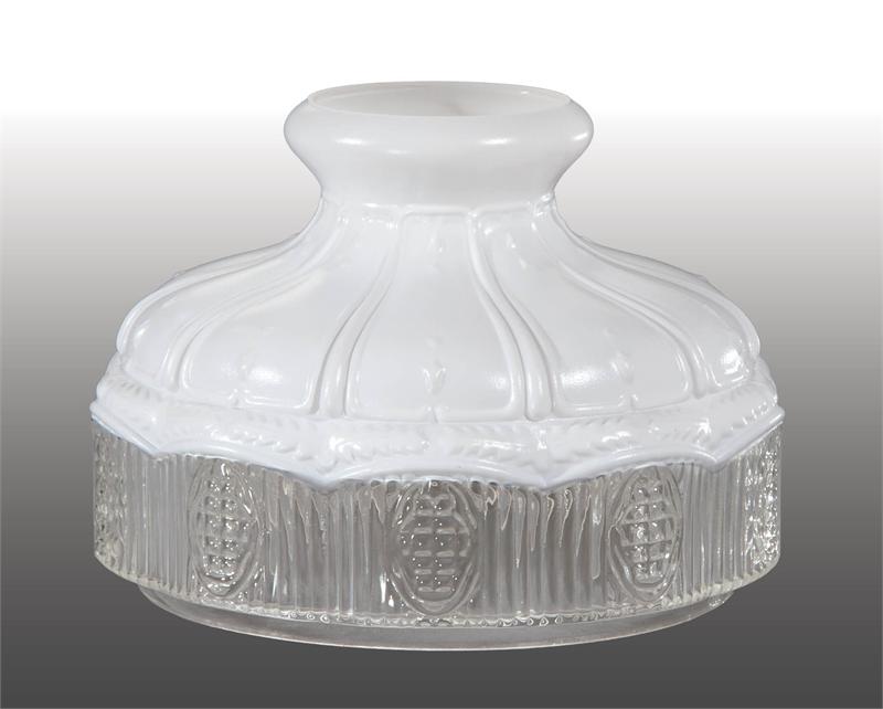 Aladdin Lamps Style 10 Model 9 Satin And Clear Glass Lamp Shade Aladdin Style 10 Model 9 Satin And Clear Glass Lamp Shade