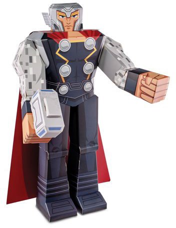 blueprints paper craft marvel 12 thor 12815