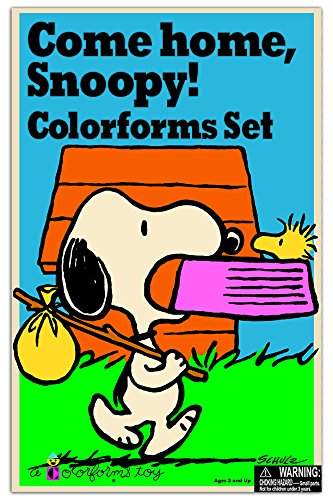 snoopy come home colorforms