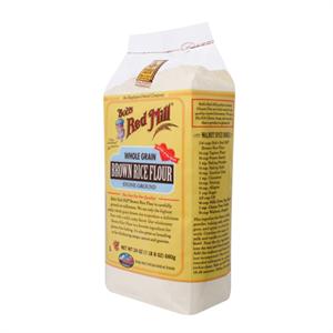 Bob's Red Mill Gluten Free Brown Rice Flour 24 ounce bag Finely Ground