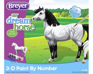 Breyer Horses 4203 My Dream Horse 3 D Paint By Number Craft Kit
