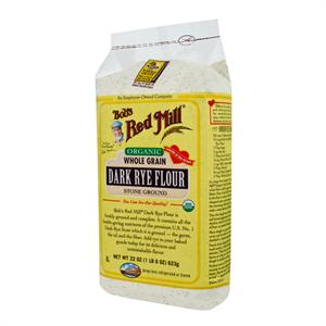 Bob's Red Mill Organic Dark Rye Flour 22 ounce bag