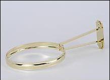 Aladdin Lamps Brass Wall Bracket #N118B