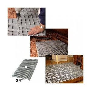 Attic Dek Brand Attic Deck or Flooring Panels - 24" x 16", 10 Pack Get you Attic Dek Brand Attic Deck or Flooring Panels - 24" x 16", 10 Pack Get your attic together! Attic Dek is the only storage system designed specifically for unfinished attic space over a garage or under a roof. The prefabricated plastic panel squares are s
