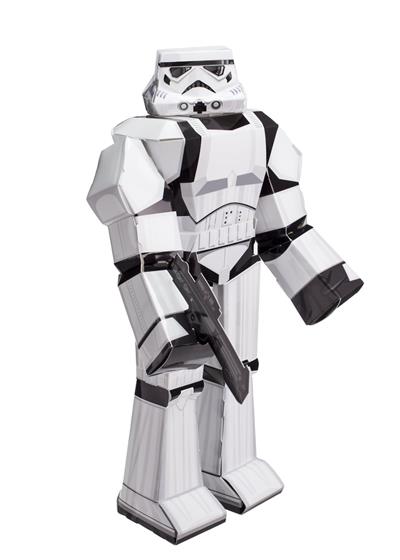Blueprints Paper Craft Star Wars Storm Trooper #12914 Blueprints Paper Craft Star Wars Storm Trooper #12914