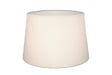 Simple white paper shade for Aladdin style non electric shelf and table lamps