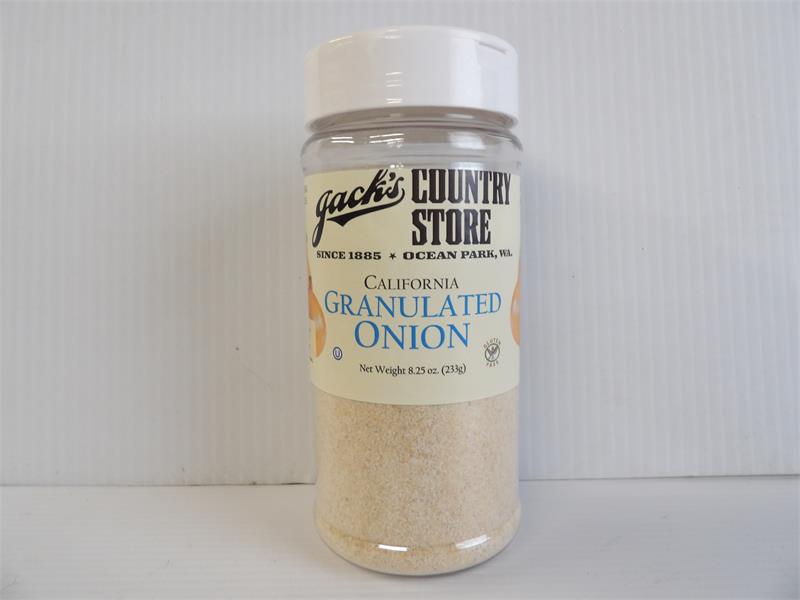 Jacks California Granulated Onion 8.25 oz.