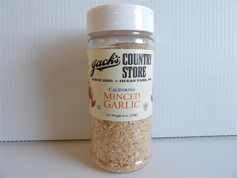Jacks California Minced Garlic 8 oz.