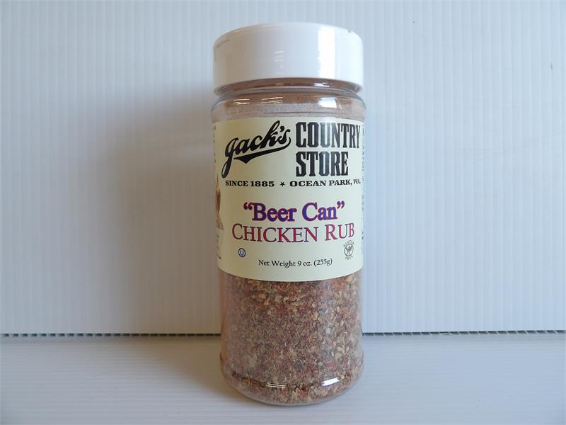 Jacks Beer Can Chicken Rub 9 oz.
