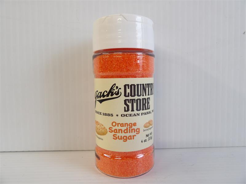 Jacks Orange Sanding Sugar 4 oz.