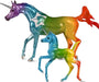 Breyers mission of Hope continues with the introduction of Love, our brightly-colored unicorn mare, and her equally brilliant unicorn foal, Hope. Together they represent the heartfelt love a mother has for her child and visions of hope for a beautiful 