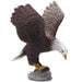 The 4.1" L x 3.5'' H Wildlife American Bald Eagle is realistic and lifelike in every detail, from it's giant wing span to it's powerful talons.Using role play, children gain a deeper knowledge of the animals. Excellent for educational purposes and for us 