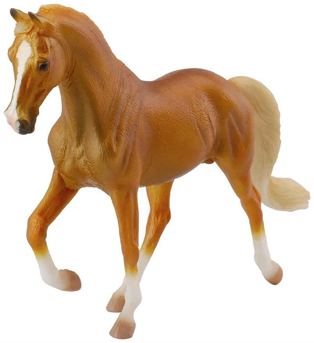 Tennessee Walker toy model horse, yellow, sorrel