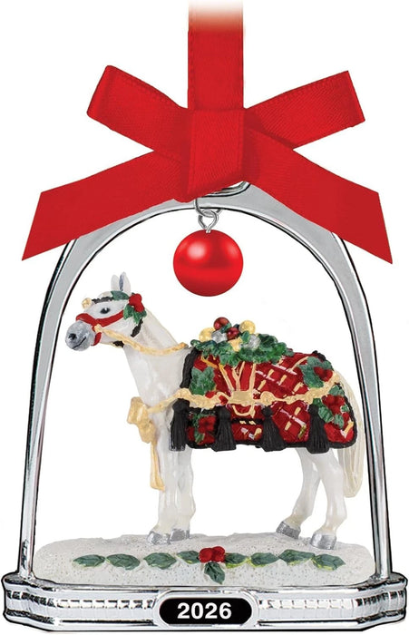 Breyer Holiday Homecoming 2026 Stirrup Ornament - Limited Edition