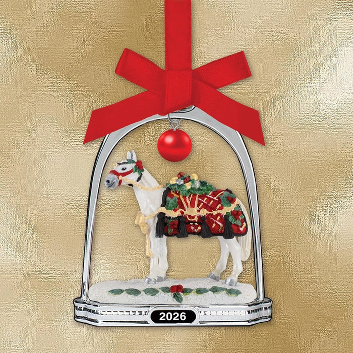 Breyer Holiday Homecoming 2026 Stirrup Ornament - Limited Edition
