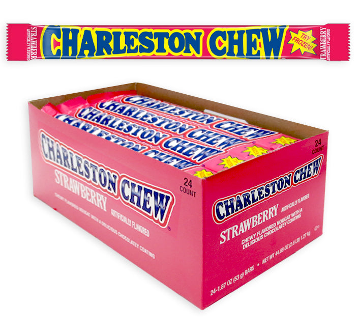 Strawberry Charleston Chew Candy Bar