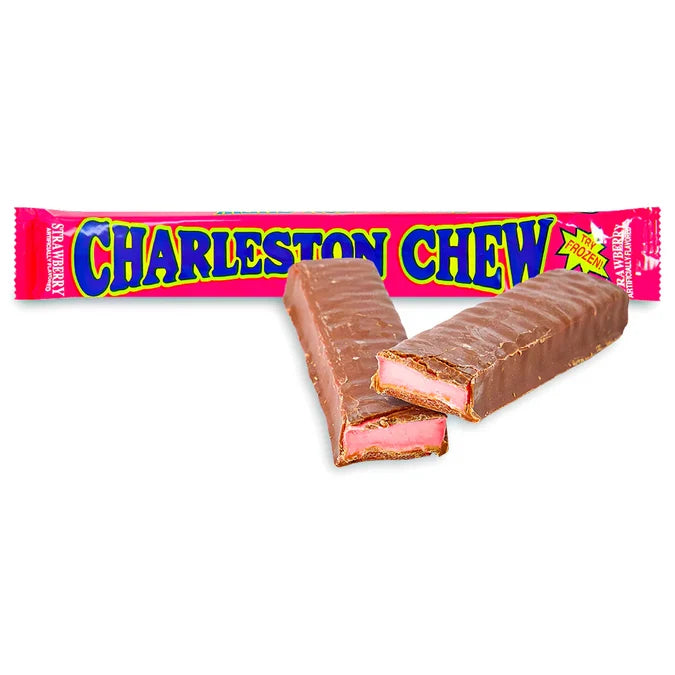 Strawberry Charleston Chew Candy Bar