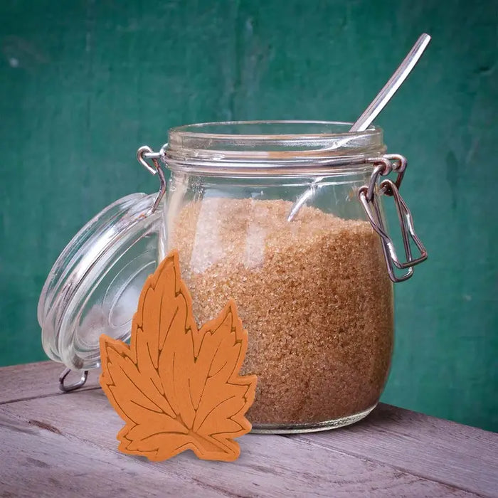 Brown Sugar Saver Maple Leaf - Terracotta Sugar Keeper by Mrs. Anderson's