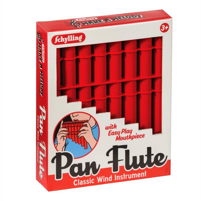 Schylling Pan Flute - Kids Musical Wind Instrument with Easy Play Design