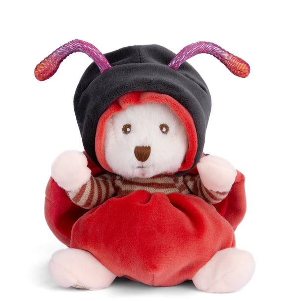 Bukowski Bears Ziggy Ladybug Red Plush Woodland Character with Wings 6 Inch
