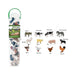 CollectA Farm Animals Set #A1110 - 12 Piece Set  The CollectA Mini Farm Animals Tube includes 12 mini CollectA farm animal figurines. Featuring the Donkey, Friesian Cow, Friesian Bull, Shire Horse Mare, Billy Goat, Sheep, Sow, Border Collie, Goose, White 