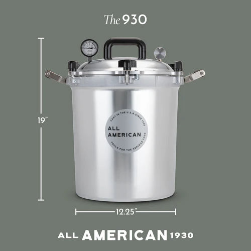 All American 30 Quart Pressure Cooker/Canner #930
