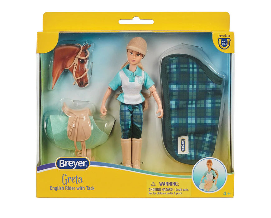 Breyer Freedom Series Greta English Rider Doll with Tack - English Equestrian Figure