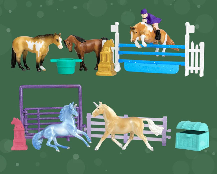 Breyer Model Horses 2025 Holiday Horses & Unicorn Friends Advent Calendar #B-HP-10384