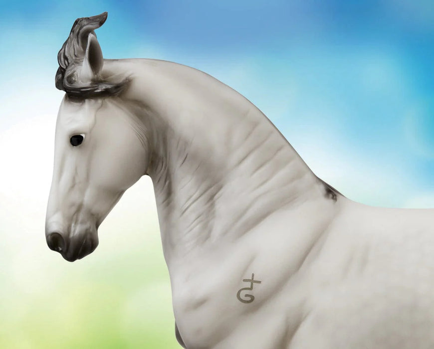 Breyer Traditional Jaguel Hilton - Criollo Stallion Dapple Grey #10668