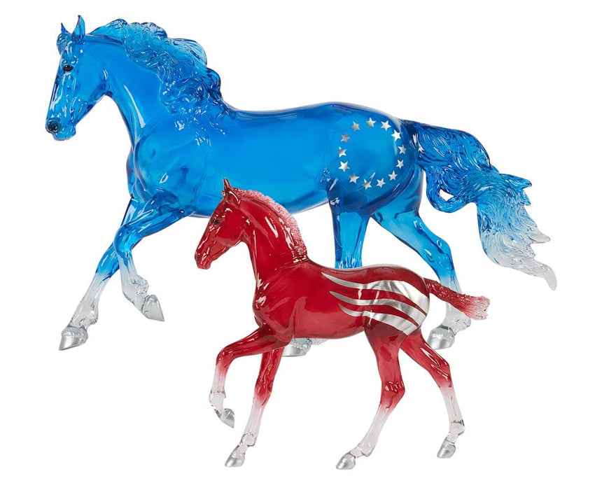 Breyer Traditional Betsy & Ross - 250th Celebration Americana Set #10671