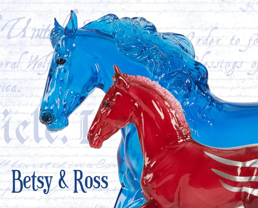 Breyer Traditional Betsy & Ross - 250th Celebration Americana Set #10671
