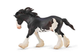 Breyer Horses Corral Pals Black Sabino Clydesdale Stallion #88981